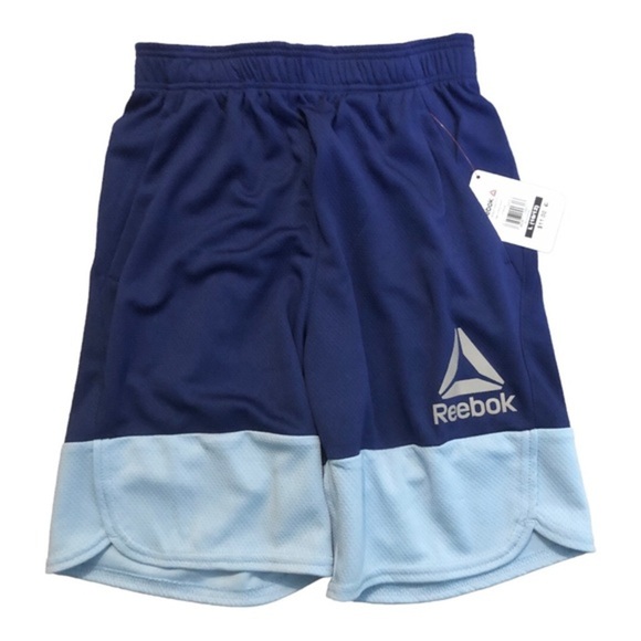 Reebok Boys athletic blue colorblock active breathable mesh shorts size XXL (18) - Picture 5 of 10